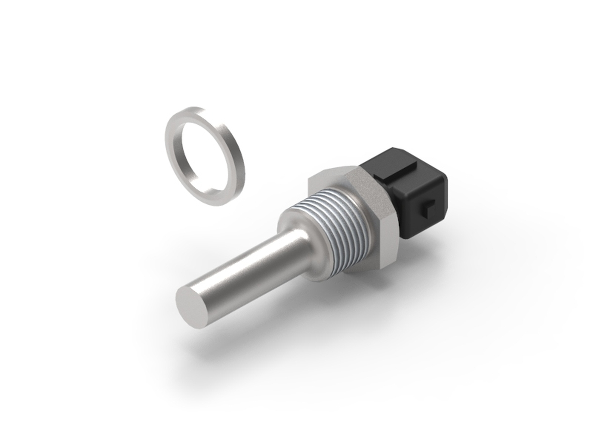 Sens. temp.PT1000 con enchufe y cable