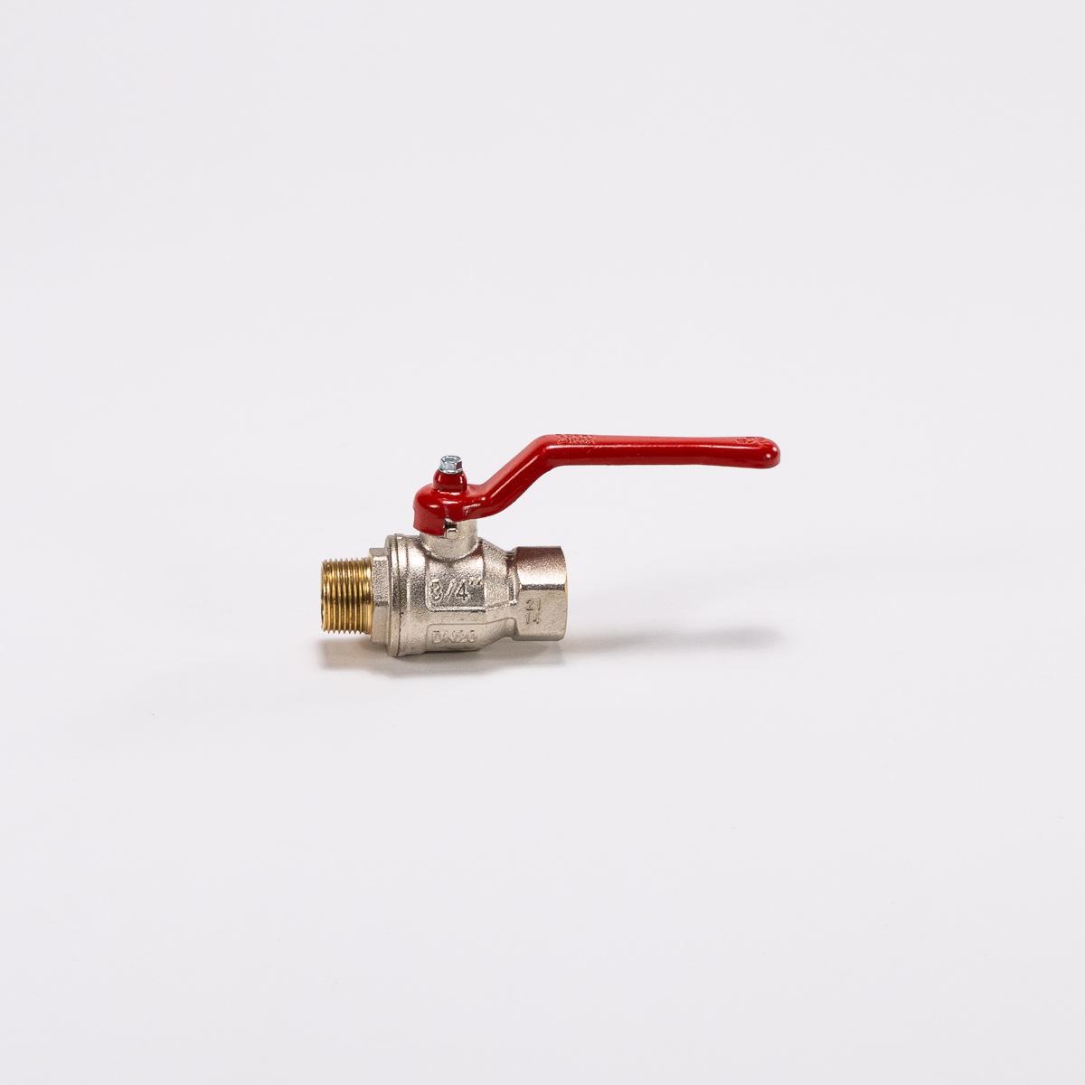 Ball valve G 3/4 I/A MS58 nickel-plated